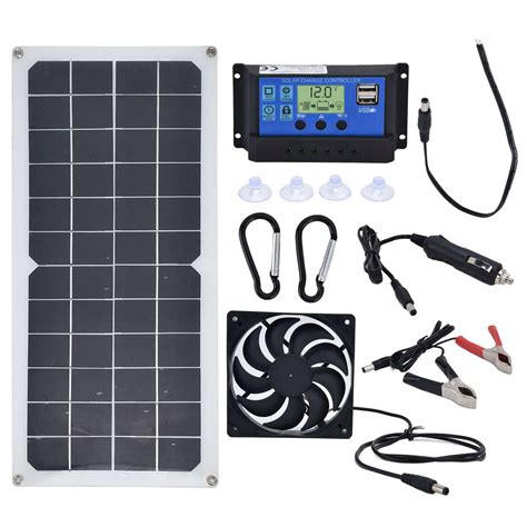 PANEL SOLARNY FOTOWOLTAICZNY 10W 12V REGULATOR 258713 Cena Opinie