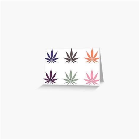 Weed Leaves Sticker Pack Smart Successful Stoner THC Leaves