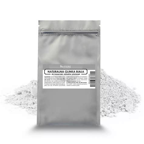 Glinka BIAŁA Porcelanowa kaolin 100g TechlandLab