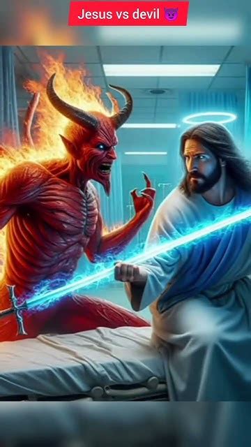 Jesus Vs Devil 😈 Jesus Devil Fyp Youtube