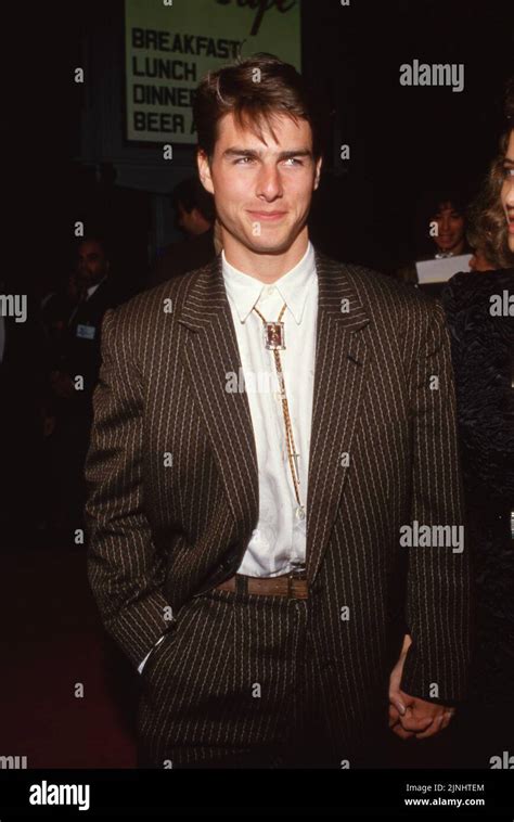 Tom Cruise October 16 1986 Credit Ralph Dominguezmediapunch Stock