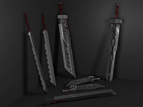 Cloud Sword Final Fantasy Vii Weapons Pinterest Final Fantasy