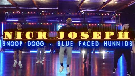 Nick Joseph Choreography Snoop Dogg Blue Faced Hunnids Snowglobe