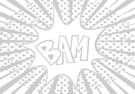 Comic speech bam 36664629 Vector Art at Vecteezy