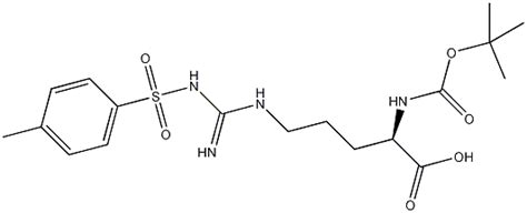 NΑ 叔丁氧羰酰基nΩ 对甲苯磺酰基d 精氨酸 Nα Boc Nω Tosyl D Arginine 61315 61 5 参数，分子结构式，图谱信息 物竞化学品数据库 专业、全面的化学品