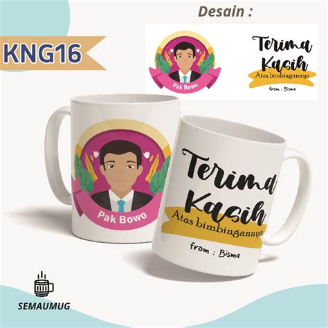 MUG KENANG-KENANGAN MAGANG, BIMBINGAN, GURU, PERPISAHAN, KADO UCAPAN