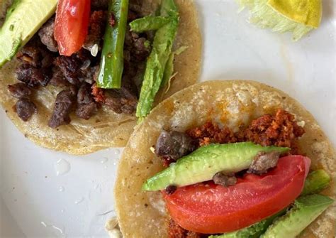 Tacos De Longaniza Y Bistec Receta De Ivonne Herrera Cookpad