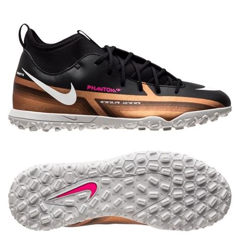 Nike Phantom Gt Club Df Tf Generation Metallic Copper Wei Schwarz