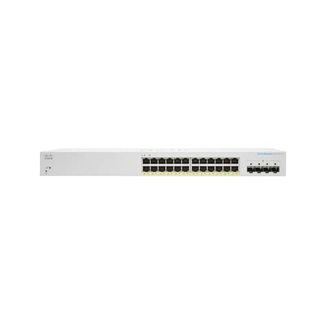 SWITCH สวตซ CISCO CBS220 SMART 24 PORT GE 4x1G SFP CBS220 24P 4G EU