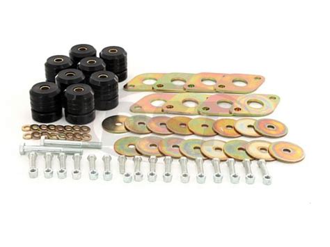 Body Mount Bushings Kit Jeep Wrangler JK 1118