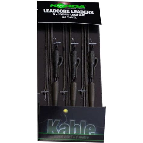 Korda Leader Hybrid Lead Clip QC Swivel Weed Sklep Rybka