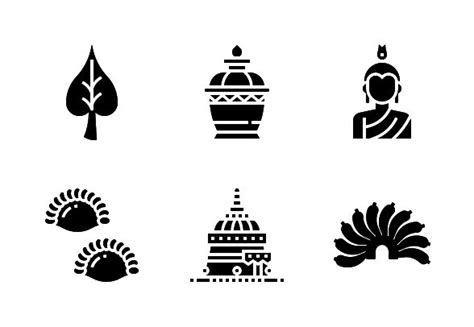 Thailand Symbols icons by Eucalyp Studio | Symbols, Thailand, Glyph icon