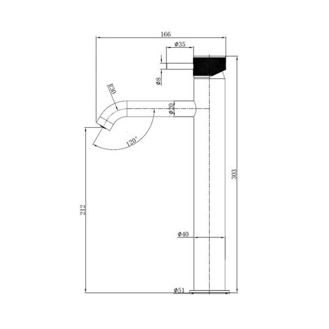 Matt Anthracite Abacus Iso Pro Tall Mono Basin Mixer