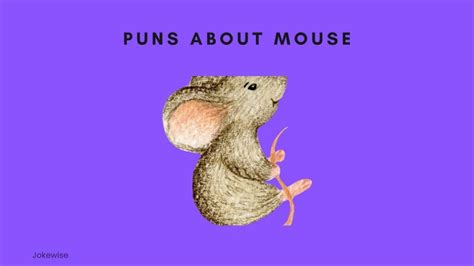 100 Funny Mouse Puns That Will Make You Laugh - Jokewise