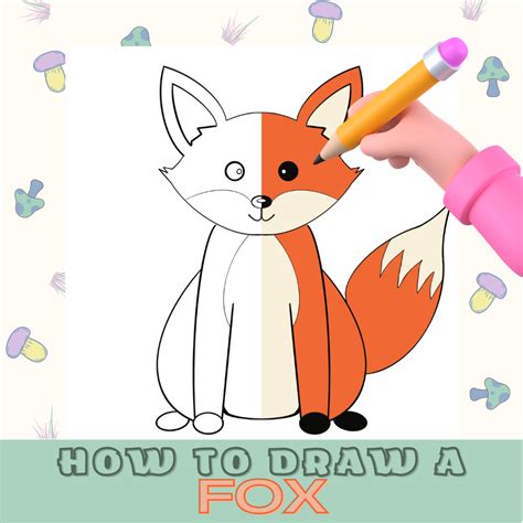 How To Draw A Fox A Step By Step How To Mimi Panda