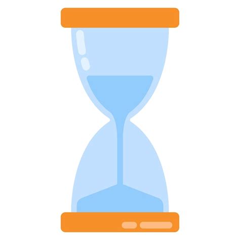 Premium Vector Hourglass Or Sandglass Icon Flat Vector Illustration