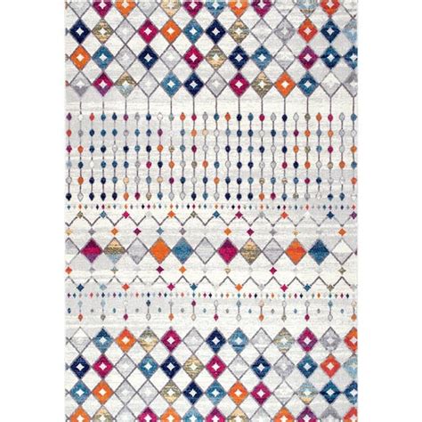 Nuloom Blythe Modern Moroccan Trellis Ft X Ft Multi Area Rug