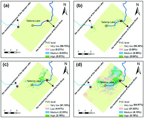 Spatial Distributions Of The Fractional Vegetation Cover Of The Taitema