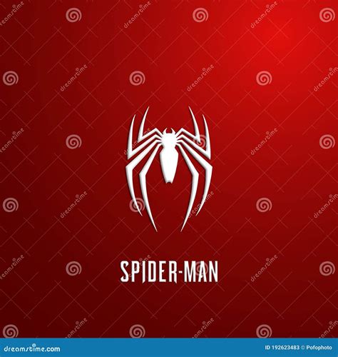 Spider Man Logo Vector 192623483