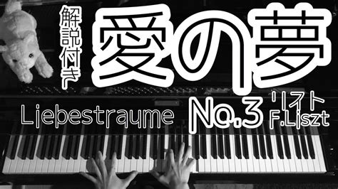 【解説付】愛の夢 第三番リスト Liebestraume No3liszt Youtube