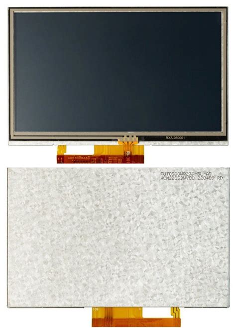 5 0 Inch Tft 800 480 Touch Screen Lcd Display Module China Tft Lcd Display And Tft Display Price