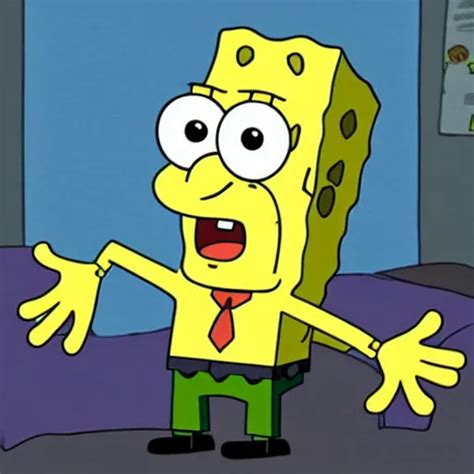 Krea Gustavo Fring As A Spongebob Character