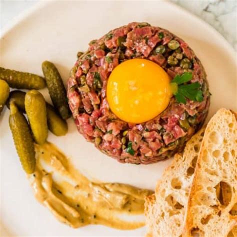 How To Make Classic Steak Tartare Beef Tartare Lenas Kitchen