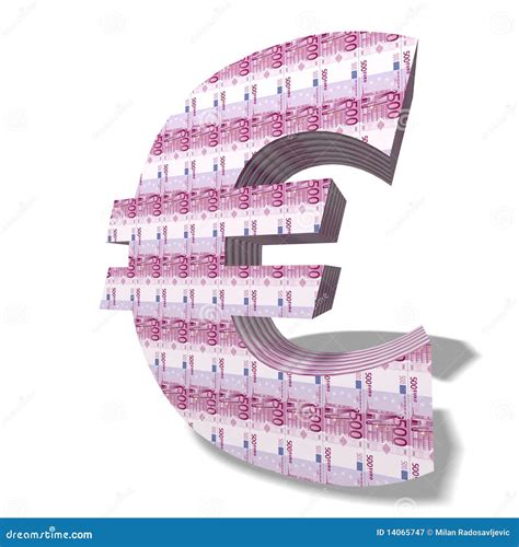 Euro Currency Symbol Stock Illustration Illustration Of Digital