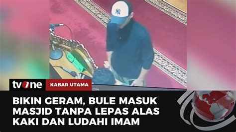 Viral Detik Detik Seorang Bule Ludahi Imam Masjid Ini Pemicunya