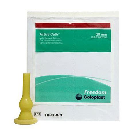 Coloplast Freedom Active Cath Male External Catheter 28mm Diameter Part 8300 1 Ea