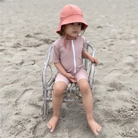 Noe Frosch UV Schwimmanzug S S Rose Nude Petit Crabe