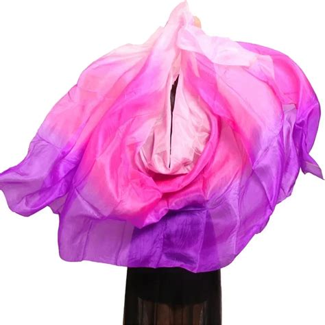Real Silk Veils Belly Dance Veils Belly Dance Performance Props