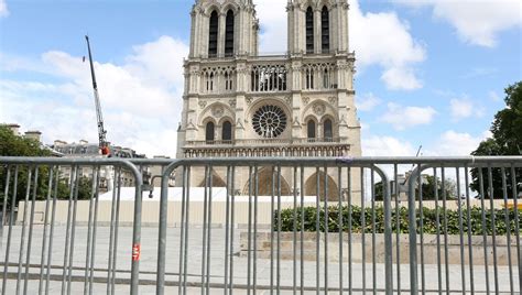 Notre Dame De Paris Vers Une R Ouverture Du Parvis En Mars Ici