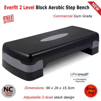 Everfit Level Block Aerobic Step Bench Nice N Cheap Variety Store