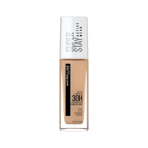 Super 30 Hr Stay Full Coverage Liquid Foundation 128 Warm Nude Lira Import Limited