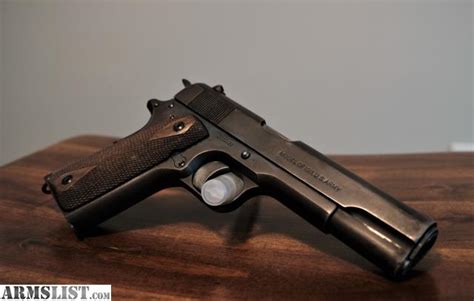 Armslist For Sale 1918 Colt 1911 Black Army