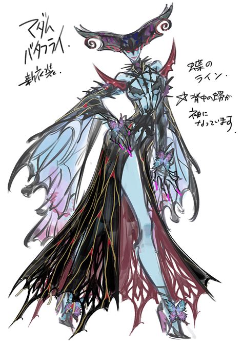 Madama Butterfly Concept Art Bayonetta 3 Art Gallery