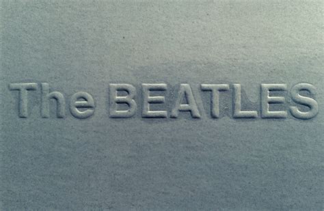 The Beatles The Beatles White Album Apple Records Album Cover