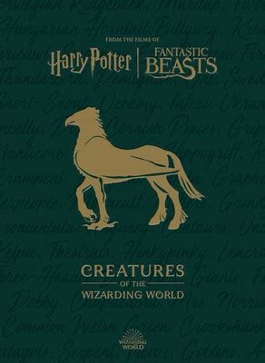 Harry Potter: Creatures of the Wizarding World | Book by Jody Revenson ...