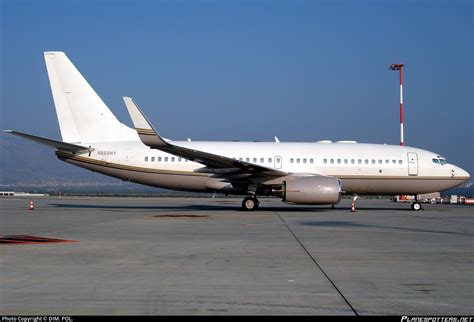 N888NY Clay Lacy Aviation Boeing 737-7CG(WL) BBJ Photo by DIM. POL ...