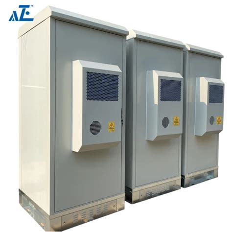 Ip55 Double Wall Structure Outdoor Telecom Equipment Cabinet With Air Conditioner Ip55 Power