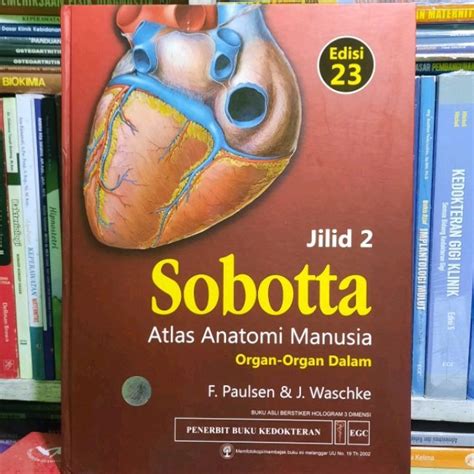 Jual Original Sobotta Atlas Anatomi Manusia Jilid Edisi Shopee