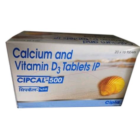 Cipla Calcium And Vitamin D Tablets Ip At Rs Strip In Ahmedabad