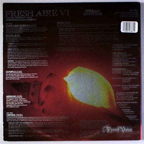 Mannheim Steamroller Fresh Aire VI 1986 Vinyl LP PLAY GRADED EBay