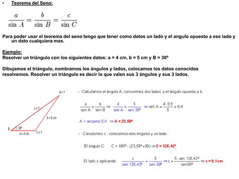 Teorema Del Seno Y Del Coseno Ian Fran Ppt