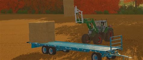 LS 22 Anhänger Ballentransport Mods für Landwirtschafts Simulator