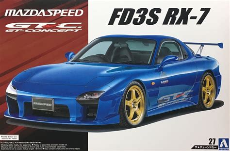 Aoshima 1 24 Mazdaspeed Fd3s Rx 7 A Spec Gt Concept `99 Mazda Banzaihobby