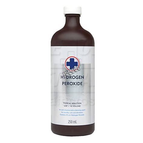 Hydrogen Peroxide Hydrogen Peroxide Concentration 3 For First Aid