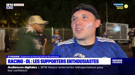 Ligue Les Supporters Enthousiastes Apr S La Victoire Du Racing