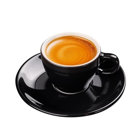 Tasty Hot Coffee In Ceramic Cup Isolated On Transparent Background PNG